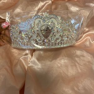 Sunshine smile Colorful Princess Tiara Crown, 6” Diameter